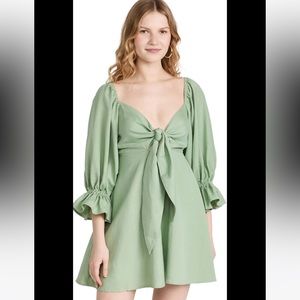 Charlie Holiday Sonny Dress in Sage NWT